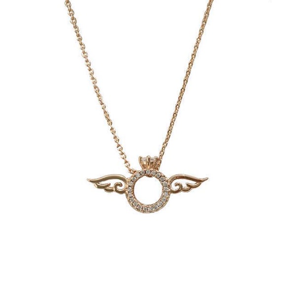 kalung angel wing female necklace jka215 (2J3)