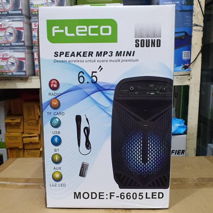 SPEAKER BLUETOOTH FLECO F-6603-6605/ SPEAKER BLUETOOTH KAROEKEAN F-6603-6605