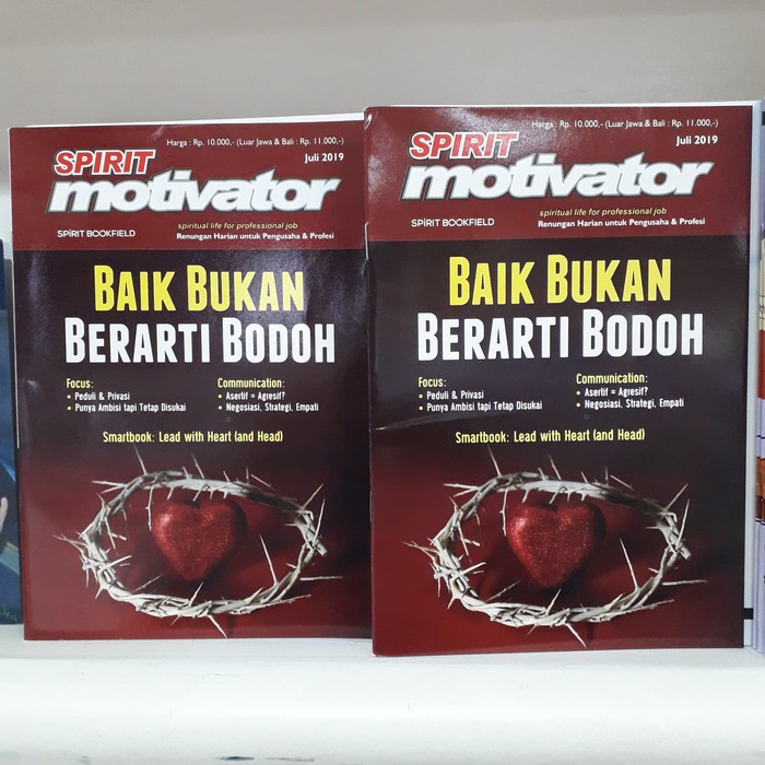 Buku Renungan Motivasi Alkitab Harian - Spirit Motivator
