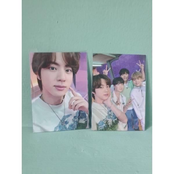 (booked) photocard pajama jin dan pc mini bag sowoozoo BTS official