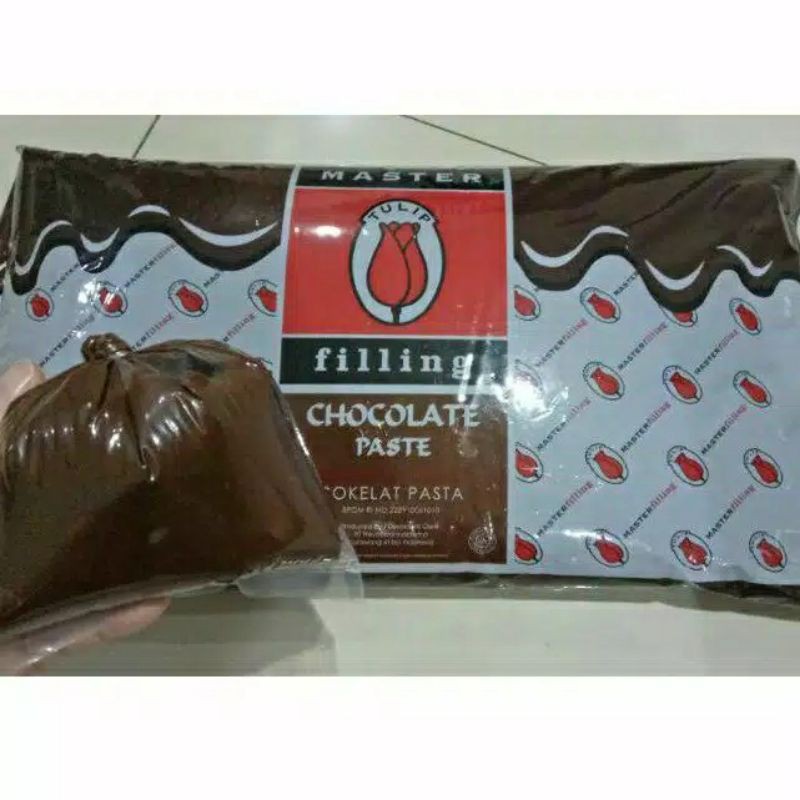 

selai coklat tulip 500gr - repack