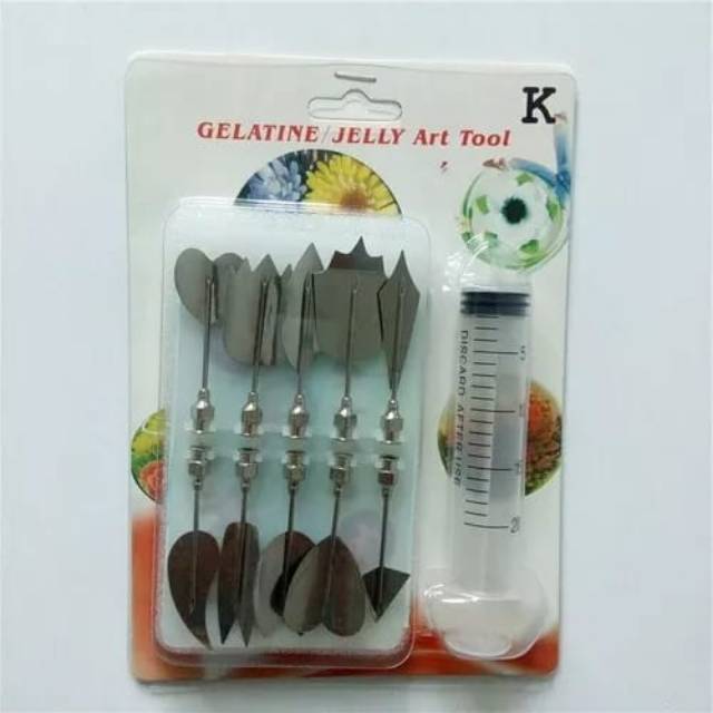 Alat penghias jelly puding gelatine jelly art tool type K