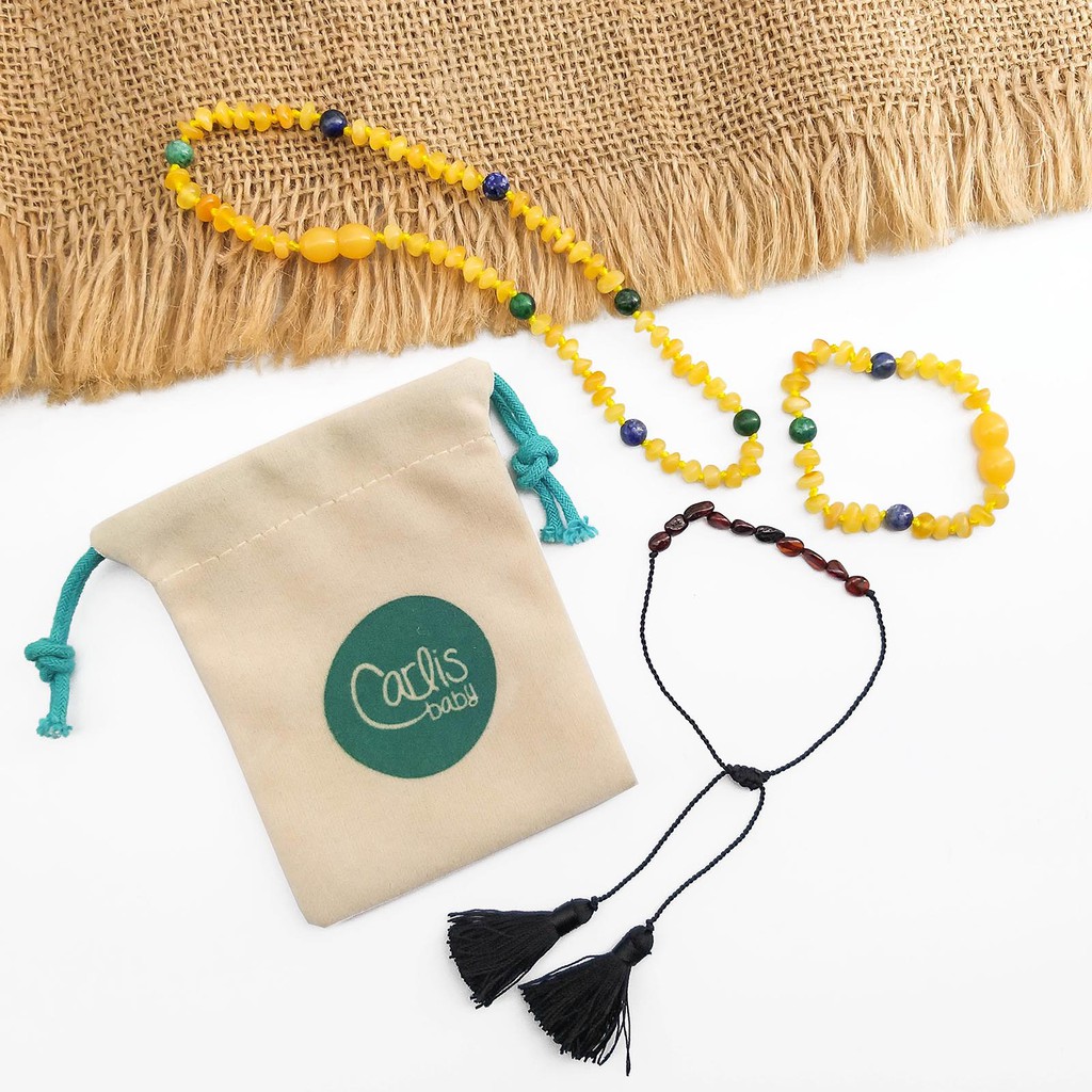 AGL44 Set Amber Tumbuh Gigi Bayi By Carlis Baby