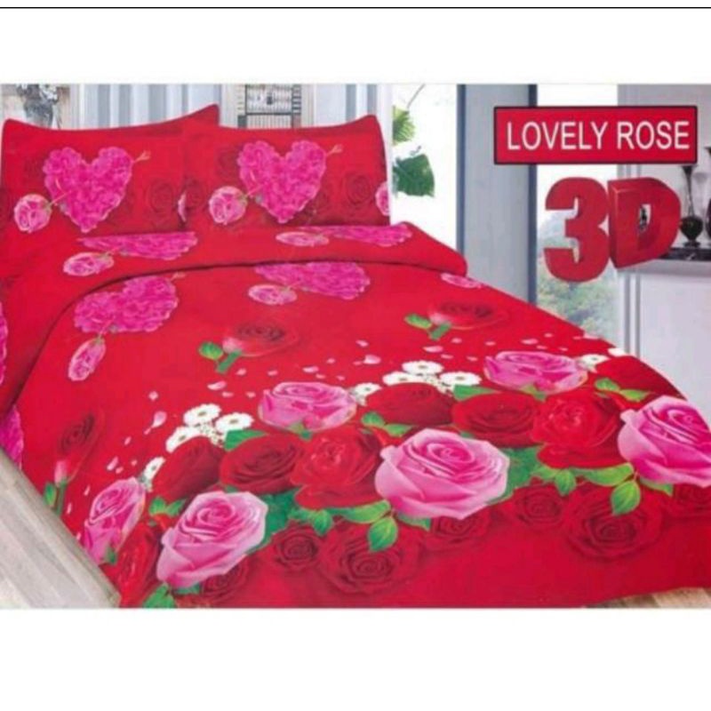 sprei rumbai bonita no 1 uk 180x200 Lovely Rose