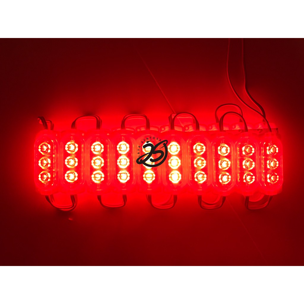 LED ULTRASONIC 3 MATA 12V LED KOTAK TRUK LED MODUL 3 MATA ULTRASONIC 12V