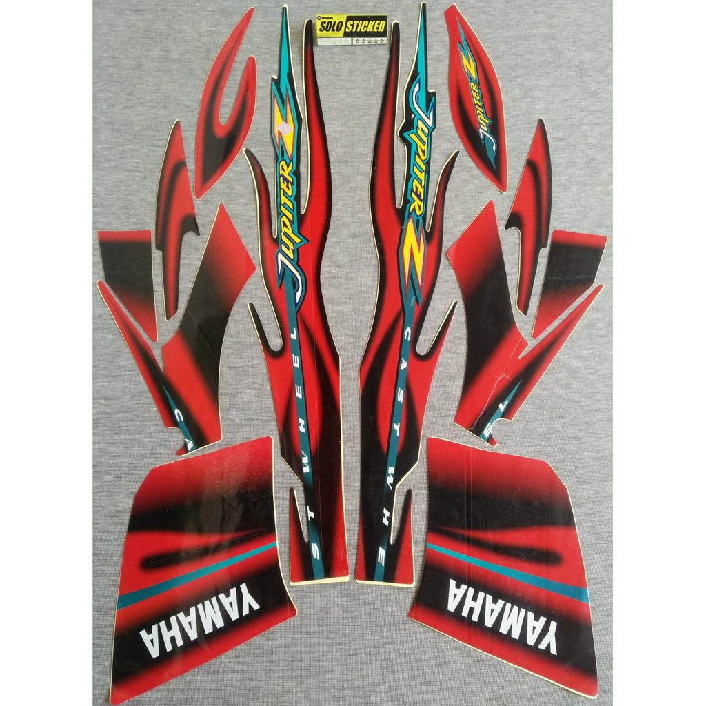 Jual Aksesoris Striping Sticker Lis Motor Jupiter Z 2005 Caswell Indonesia Shopee Indonesia