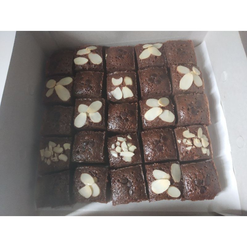 

Fudgy brownies