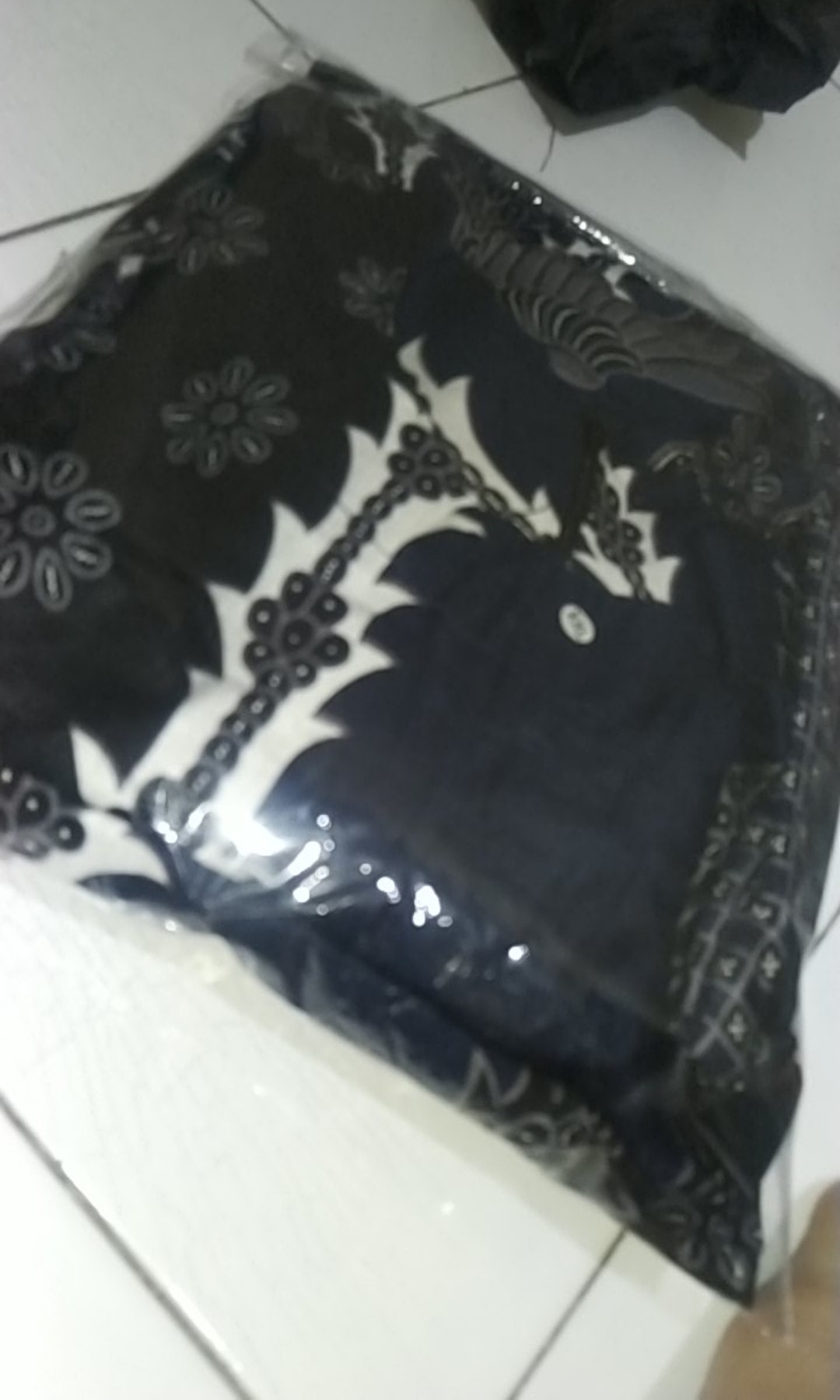 Maura Couple - Sania Ruffle Batik Couple Ori Ndoro Jowi Dnt Garansi