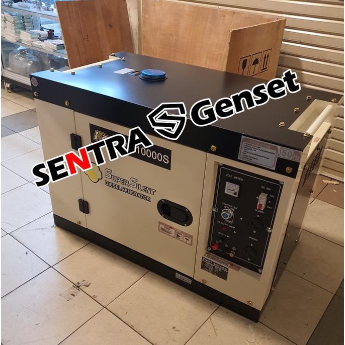 Genset silent diesel 7000 7500 watt Kawahara K10000S