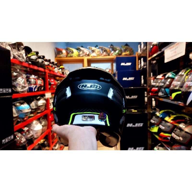 HELM NJS KAIROZ RUSH YELLOW FLOU DOFF/GLOSY-2