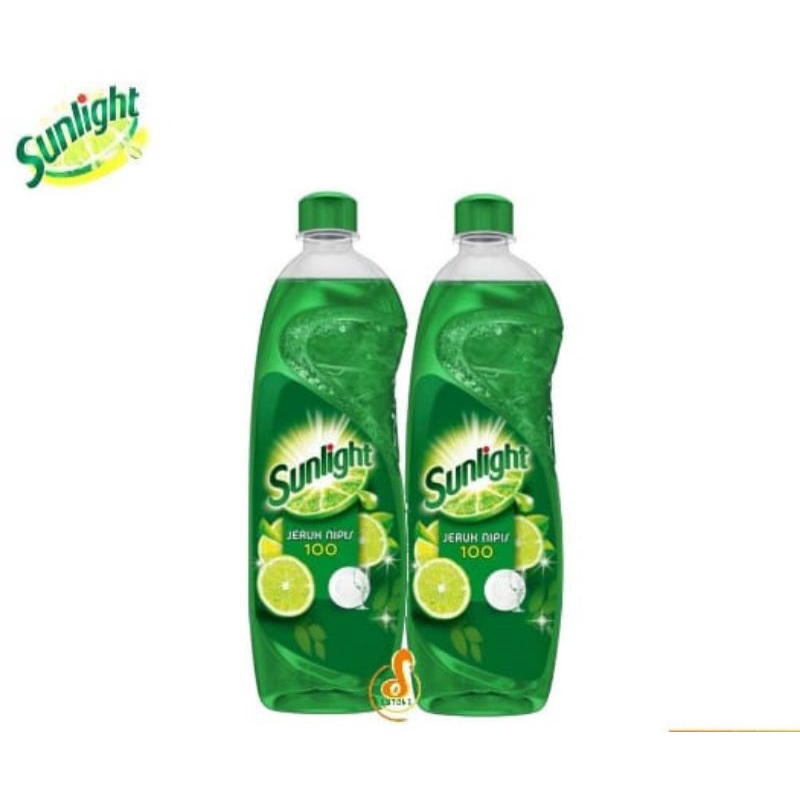 SUNLIGHT 450ml Sabun Cuci Piring Jeruk Nipis Anti Bakteri