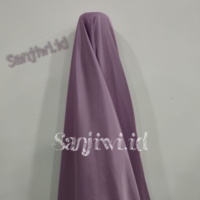 Kain SATIN VELVET PREMIUM / Kain Satin Bridesmaid High Quality-Lilac