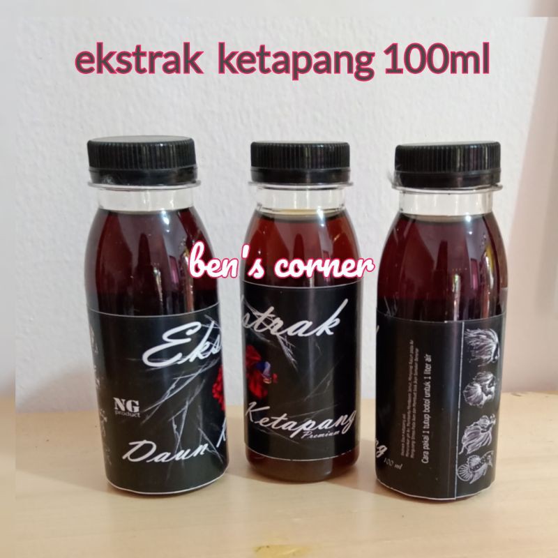 extrak ketapang ekstrak ketapang obat ikan hias 100ml