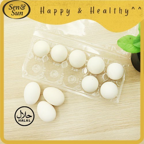 

Sen&Sun Telur Ayam Kampung Selenium 10 pcs