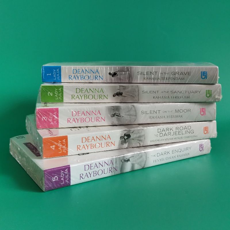 

Lady Julia Grey Series by Deanna Raybourn novel set rekomendasi obral sale murah