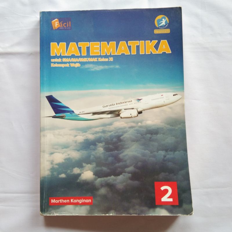 Buku Matematika (MTK) Wajib Grafindo kelas 11 (2 SMA)
