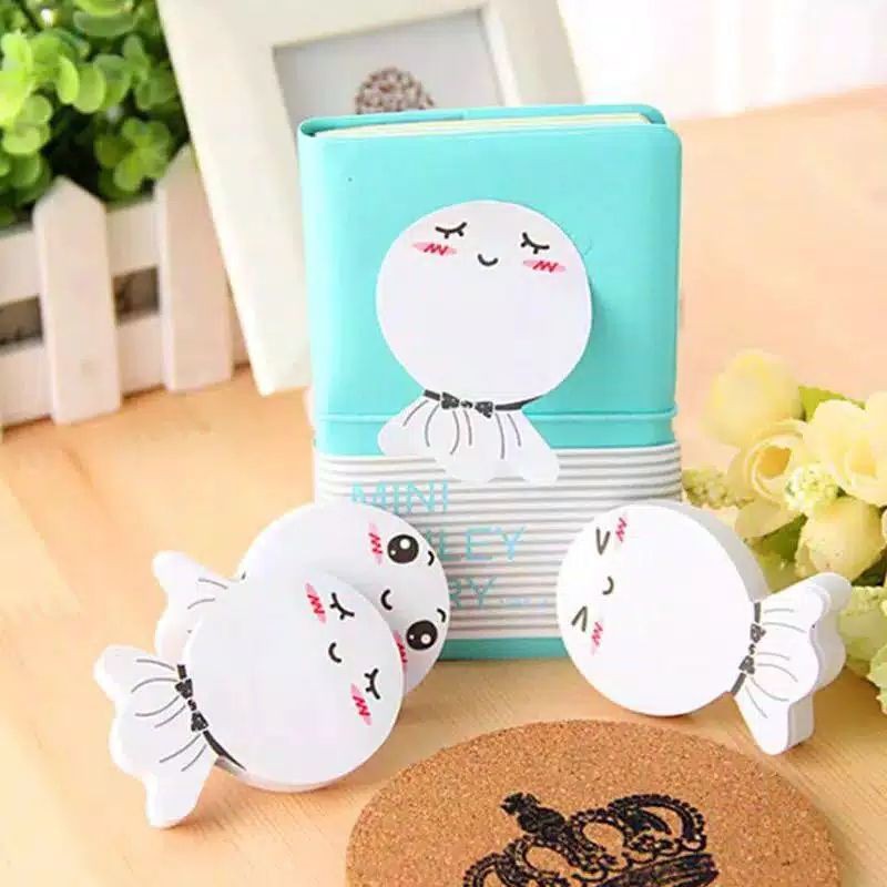 

GAEKOPEDIA || Sticky Note Sunny Doll - Memo Motif ekspresi random Murah Malang