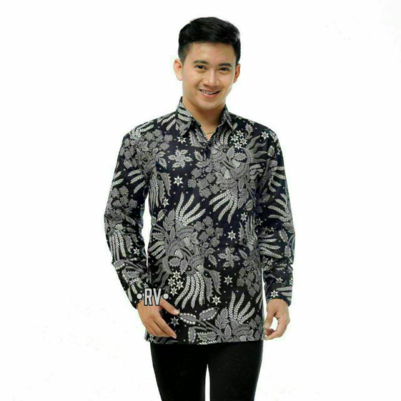 NEW ARRIVAL DISTRO BATIK PRIA BORDIR SOGAN HRB026 BATIKAF NOTOARTO BATIK IPNU-IPPNU HEM