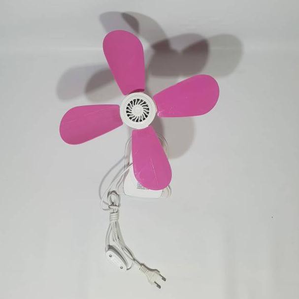 Kipas angin 3in1 kipas kyzuku jepit 17w bisa meja dan dinding 17 Watt 4 baling Pink17watt 3in1 fan