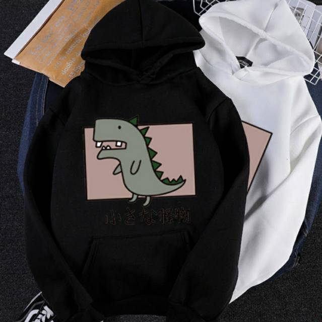 HOODIE TOKYO DINO HOODIE WANITA LUCU / HOODIE WANITA TEBAL