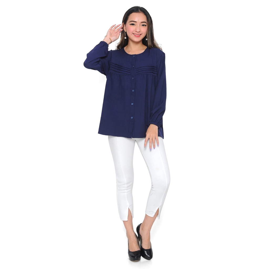 baju atasan wanita terbaru/shakila impor/blouse giovany shirt