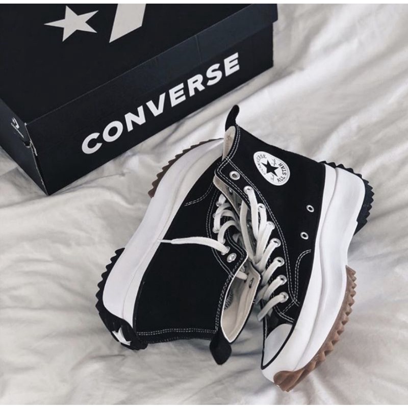 Sepatu Converse Run Star Hike JW Anderson Black Premium Original