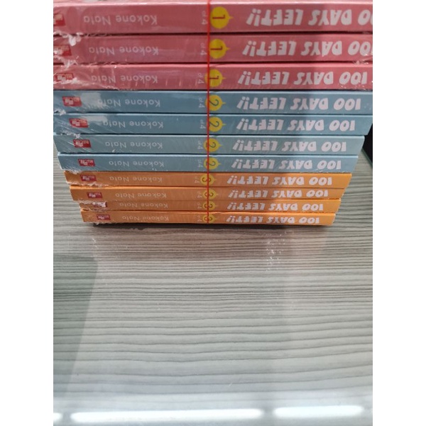 Komik 100 Days Left Cabutan vol 1/2/3/4  segel ori