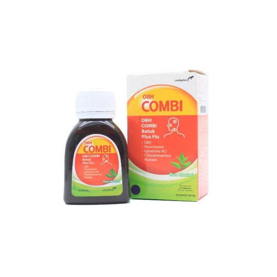 OBH COMBI SIRUP 60 ML / OBAT BATUK FLU DEMAM