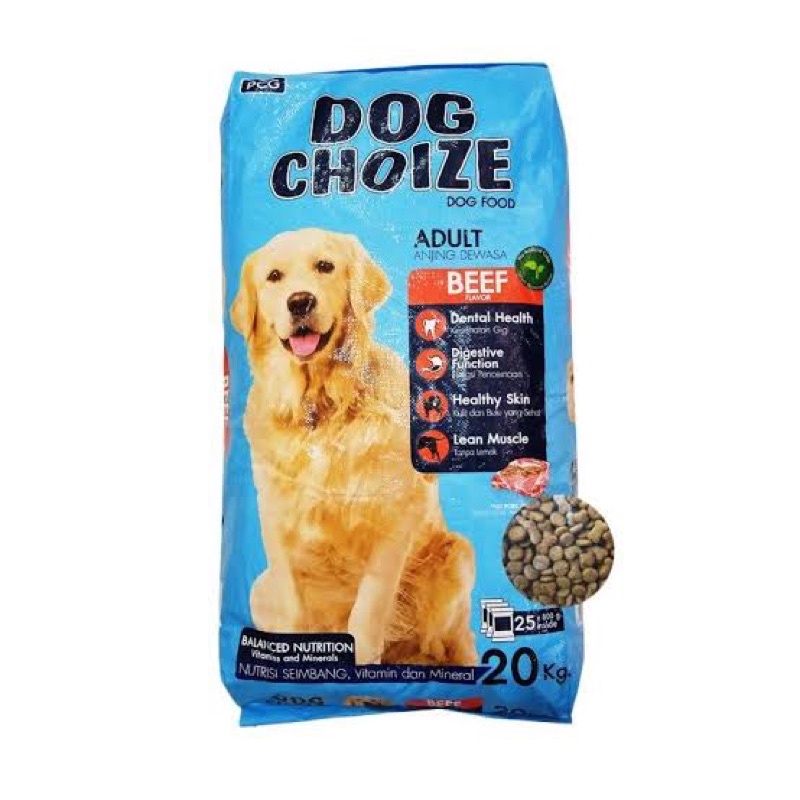 Dog Choize beef/lamb 20kg