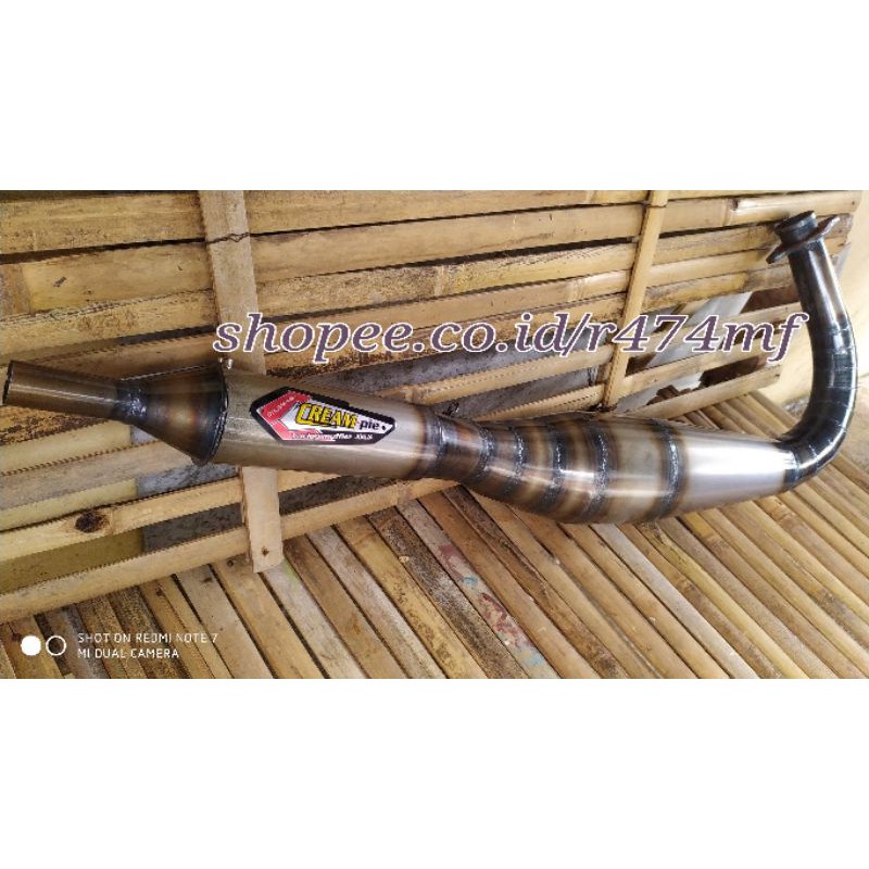 Knalpot Kolong Rx King Rx Special Creampie Kompetisi Plat Karat