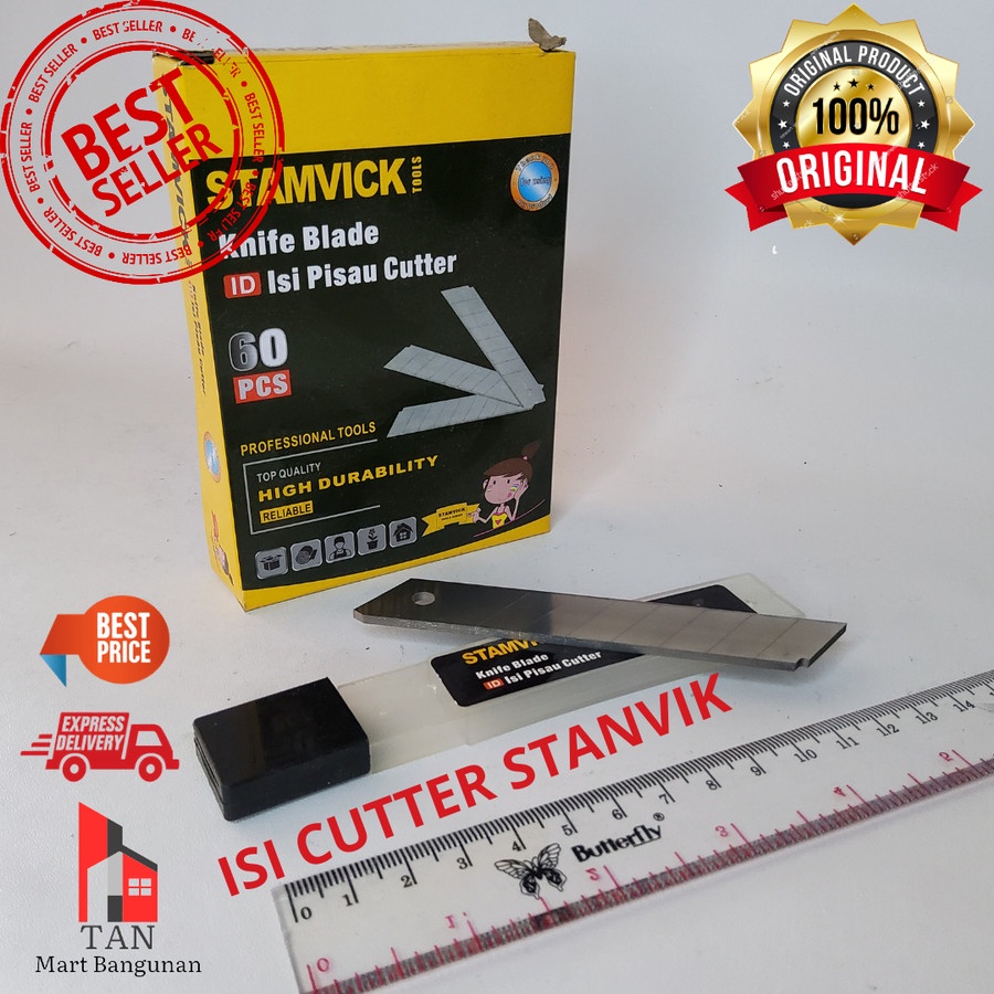 

Isi Cutter Stamvik Besar Murah Harga PER TUBE