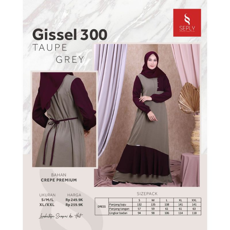 Gamis Seply Gissel 300