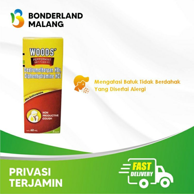 

WOODS ANTITUSSIVE / EXPECTORANT 60ML /100ML