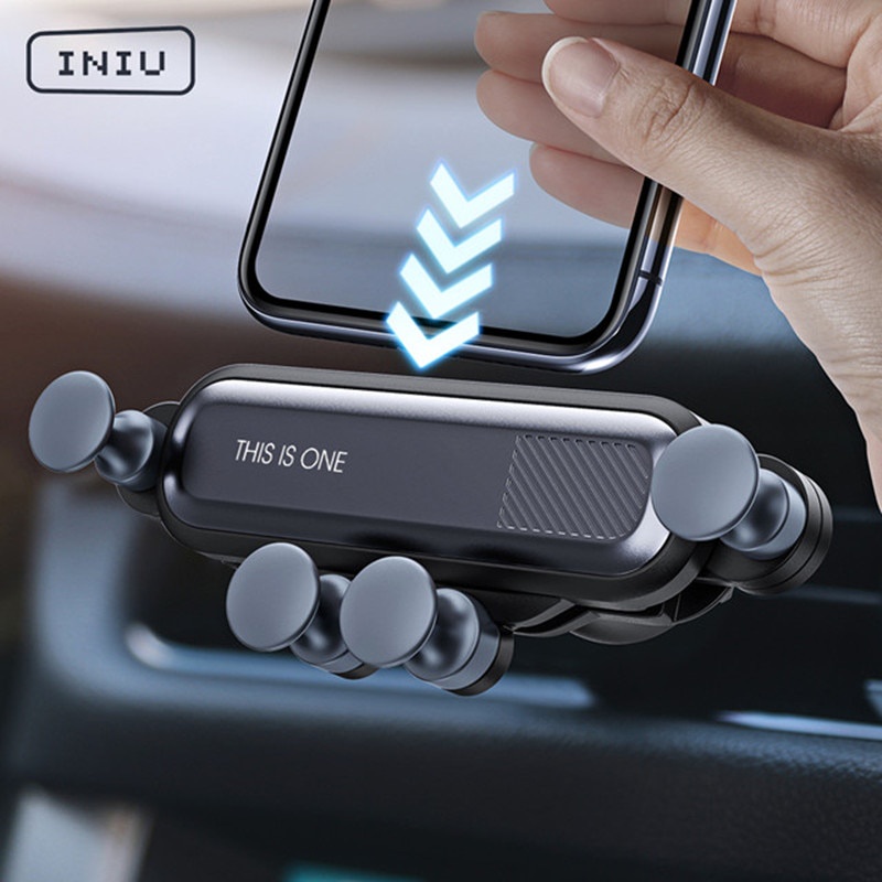 INIU Smartphone Gravity Car Holder Luxury Air Vent