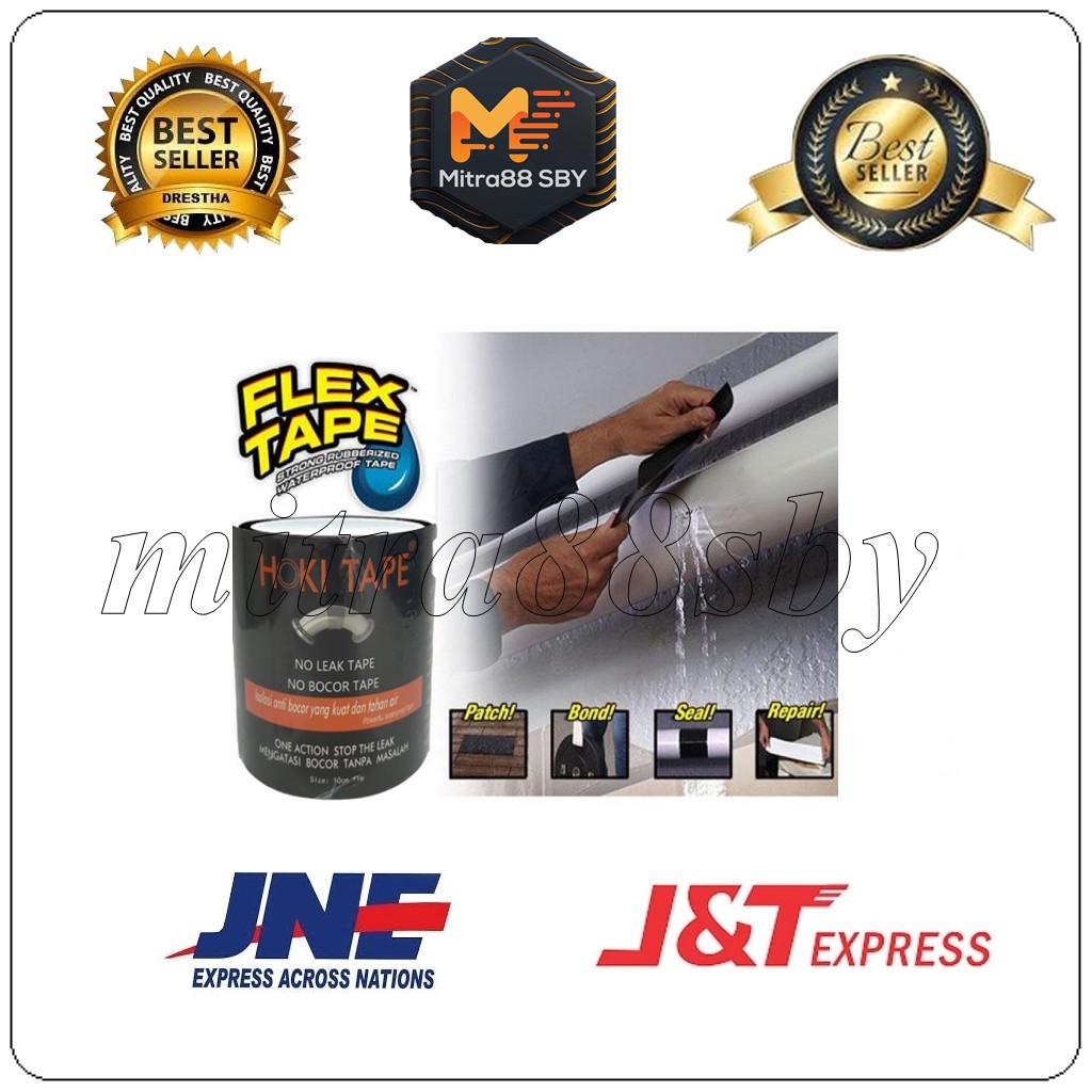 Mitra88sby isolasi ( tape ) lakban anti bocor ( isolasi super kuat waterproof ) hoky tape