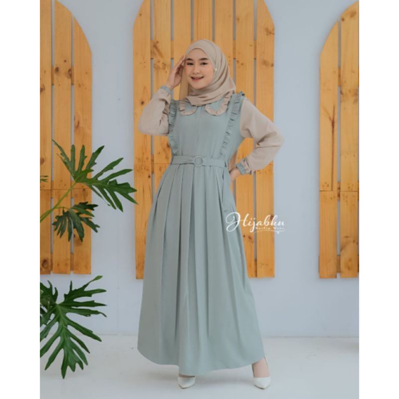ERINA DRESS ORI HIJABKU / GAMIS ERINA PREMIUM TIFFANY