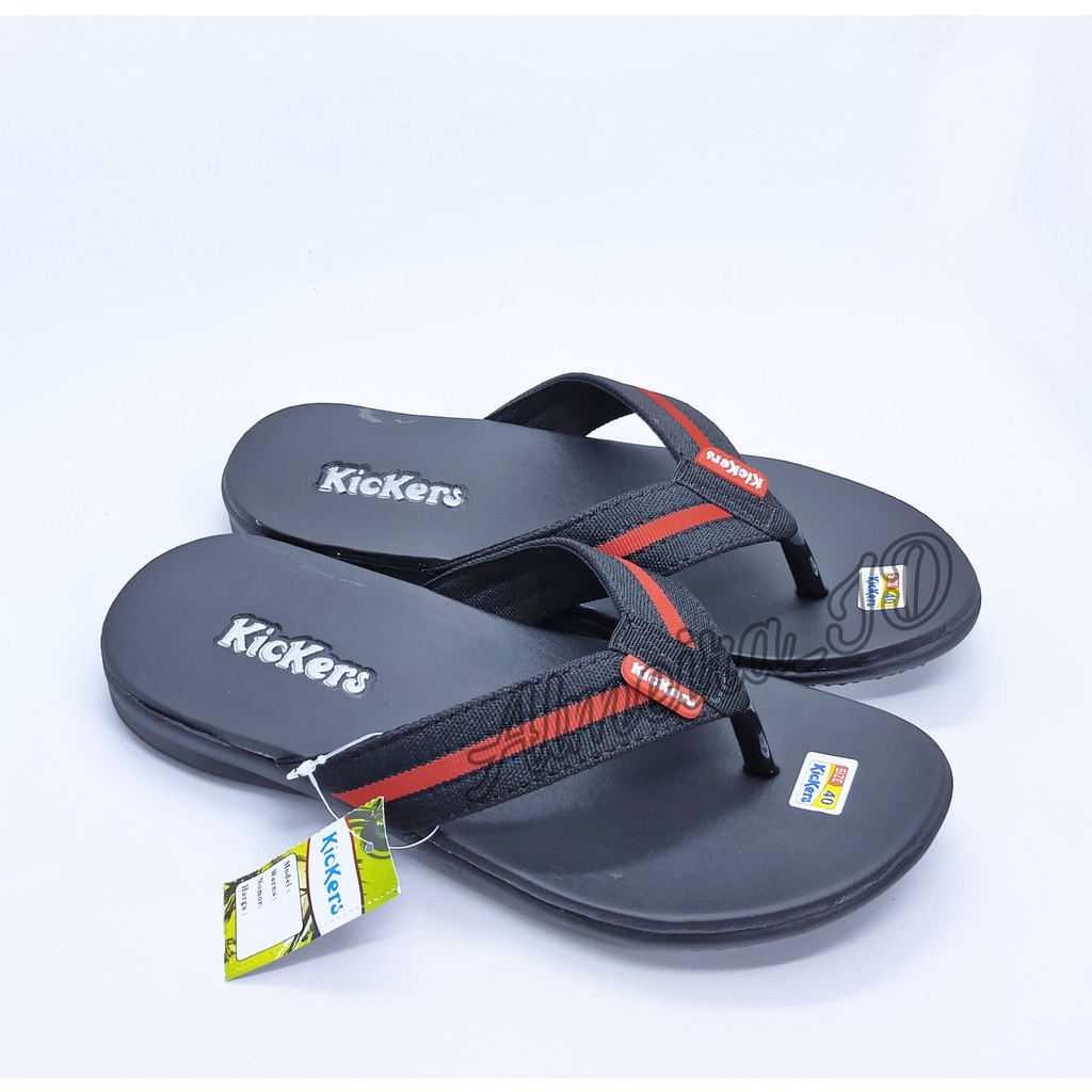 Sandal Casual Pria Kickers Japit Best Quality | Sandal Distro | Sendal Simpel &amp; Nyaman