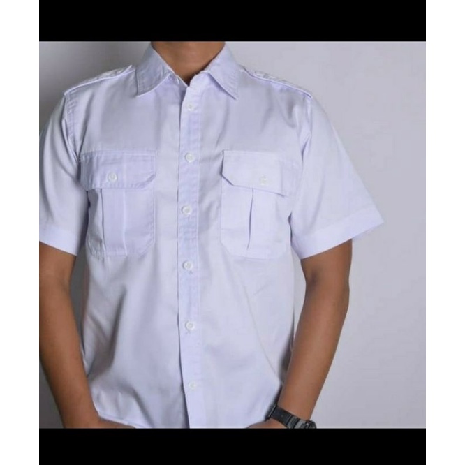 BAJU PDH/SERAGAM PNS STANDART SK COWOK LENGAN PENDEK KAIN NAGATA PREMIUM