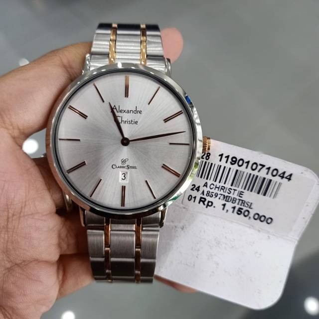 Jam Tangan Alexandre Christie AC 8597 Pria / Alexandre Christie AC  8597 Pria Authentic