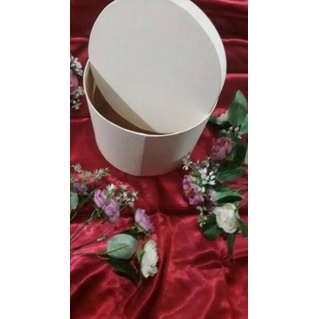 

♖ Gift Box / Box Bulat / Round Flower Box / Bloom Box / Box Bunga D20 T15 ❈