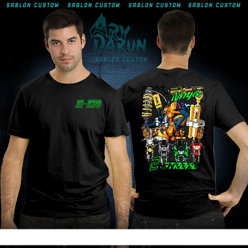 KAOS NINJA 2 TAK / KAOS 2 STROKE / KAOS KAWASAKI NINJA