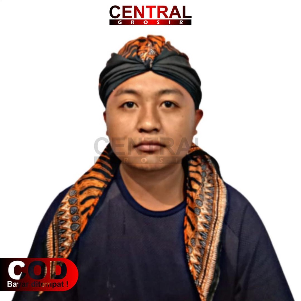UDENG | IKAT KEPALA JAWA | IKAT KEPALA BATIK SEGITIGA PELENGKAP FASHION TRADISIONAL | JARANAN