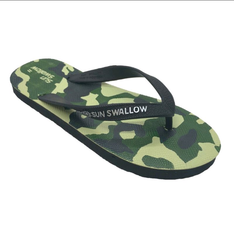 Sandal Jepit Sun Swallow Commando Motif Tentara Cowok Pria Laki/Sandal Jepit Army