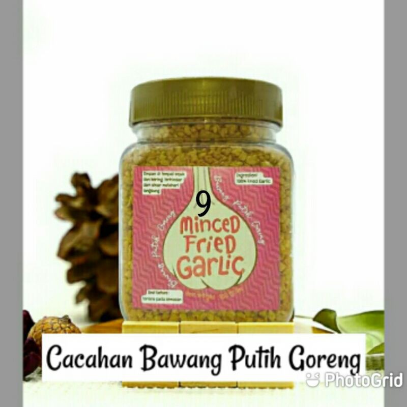 

Minced Fried Garlic / Bawang Putih Goreng Cincang 100gr