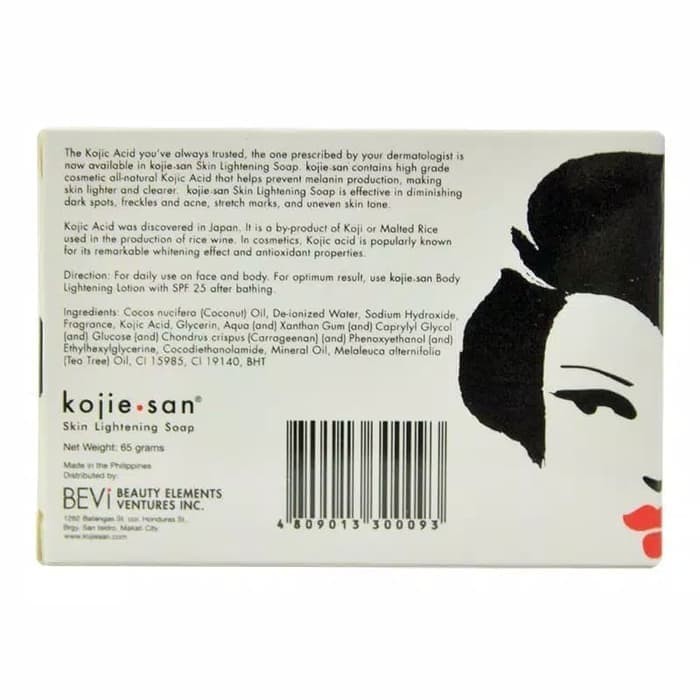 Kojie San Kojic Acid Soap 65gr Original - Skin Lightening Soap