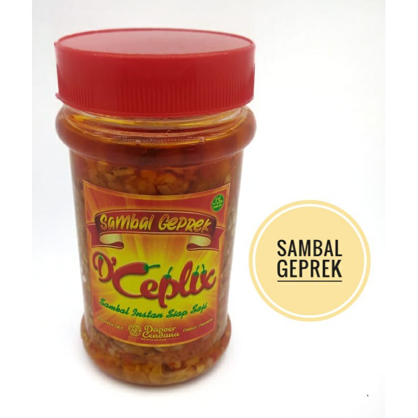 

Saus Sambal Geprek D'Ceplix by.Dapoer Cendana