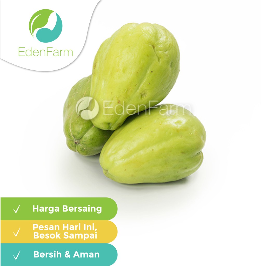 

Labu Siam Besar (2 - 3 pcs/kg) Eden Farm