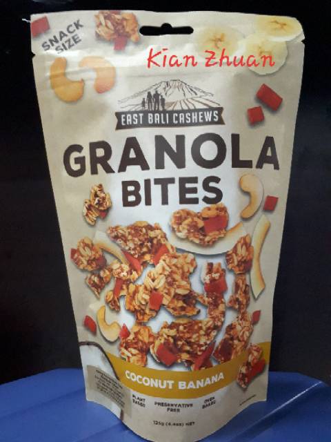 East Bali Cashews Granola Bites 125gr