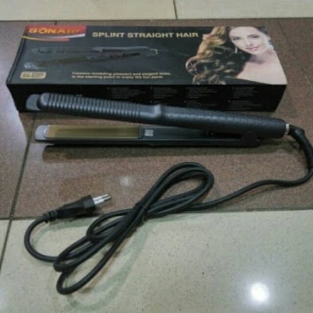 Catok Sonar SN-820T/ Catokan Rambut Sonar/Catok Pelurus Rambut