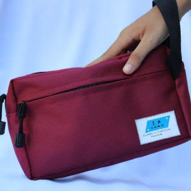 TSK - Pouch Bag Handbag Murah / Handbag Pria / Tas Pria